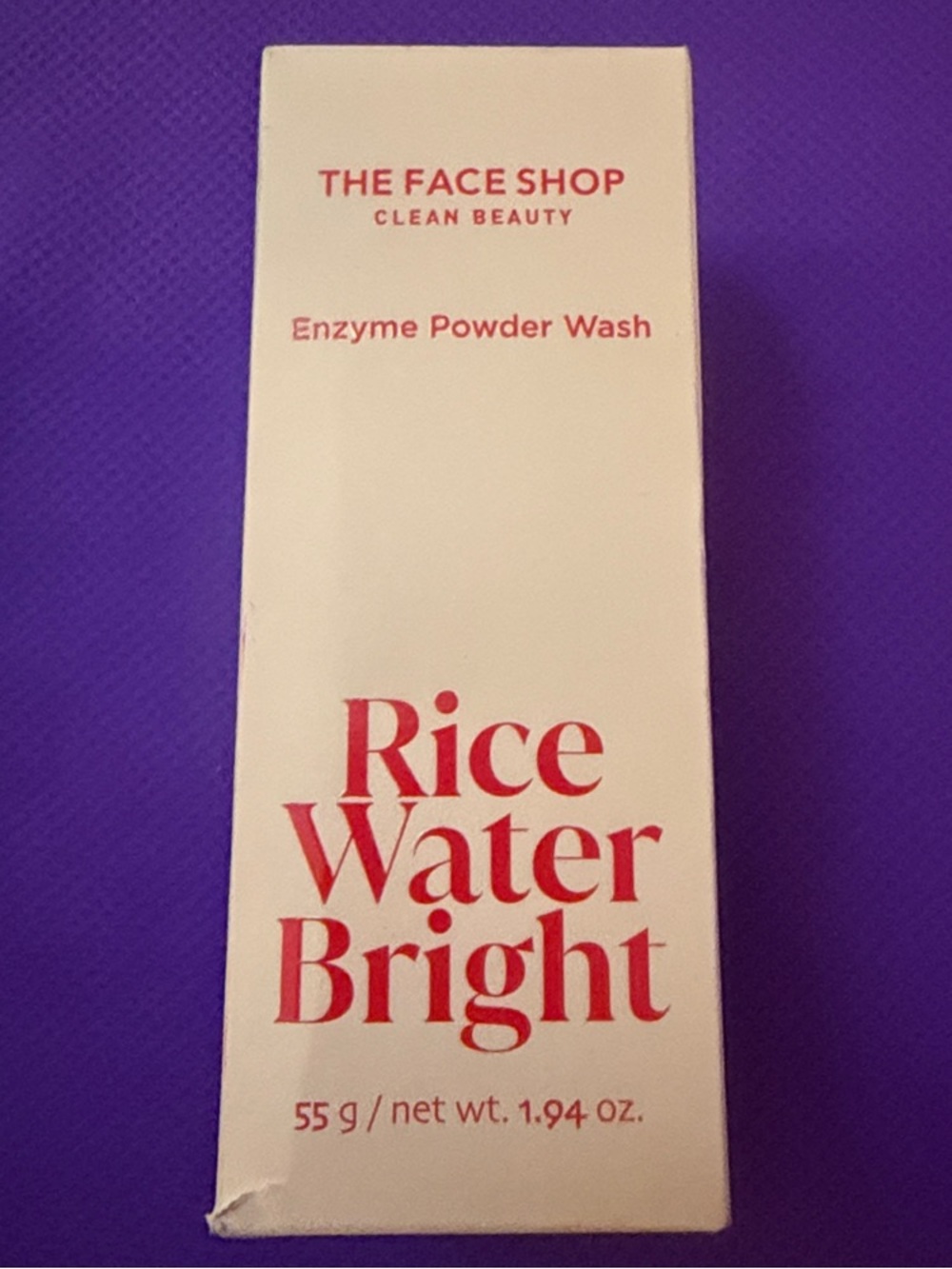 Gentle Enzyme Powder Cleanser - Pink Box